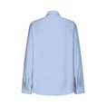 thumbnail image 4 of Yuyuzo Button down Shirts for Women Drop Shoulder Blouse Long Sleeve Oversized Shirt Work Office Solid Color Tops, 4 of 6