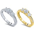 thumbnail image 1 of 2.00Ct 3-Stone Diamond Ring 14K Yellow Gold, 1 of 3