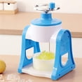 thumbnail image 2 of Hi,Fancy Hand Crank Shaved Ice Cream Machine Slushie Machine for Snow Cone Margarita Frozen Cocktails Healthy Snacks, 2 of 8