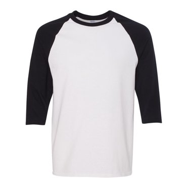 Gildan T-Shirt à Manches Trois-Quarts en Coton Épais Unisexe