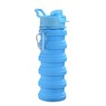 thumbnail image 1 of Diconna Portable foldable silicone sports bottle with lid, 1 of 7