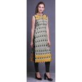 thumbnail image 3 of Bimba Tuniques Droites pour Femmes Imprimées Sans Manches Kurti Décontractée Robe X-Small, 3 of 5