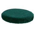 thumbnail image 1 of Round Bar Stool Cushion Covers Luxury Dustproof with Elastic Washable Chair Seat Green, 1 of 9