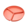 thumbnail image 3 of Sentmoon Trays for Serving Food Serving Tray Dinner Plate 10 Inch Diameter Plastic Three Grids Circular Dining Plates Thickened Heat-resistants Household Breakfast Fruit Plates, 3 of 7