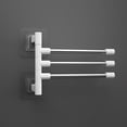 thumbnail image 4 of Towels for Bathroom,Swivel Towel Rack Bathroom No Hole Towel Bar Integral Hook Pole Bathroom Shelf Storage Shelf,Towel Racks for Bathroom,Bathroom Towel Rack,Towel Hooks for Bathrooms, 4 of 6
