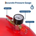 thumbnail image 3 of Réservoir d'Évacuation d'Huile Usée Portable à Air – Capacité de 20 Gallons, Hauteur d'Entonnoir Réglable (38-65 Pouces), Roues Pivotantes à 360°, Valve de Régulation de Pression, Boîte à Outils et Gants, 3 of 7