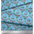 thumbnail image 3 of Soimoi Rayon Fabric Leaves & Floral Decor Fabric Printed Yard 42 Inch Wide, 3 of 3