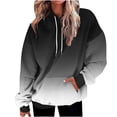 thumbnail image 1 of Besolor Oversized Sweatshirt for Women Fall Plus Size Long Sleeve Gradient Color Hoodies Baggy Clothes for Ladies, 1 of 7