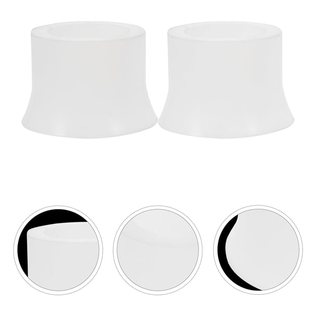 HAMPPLIES 2Pack Ice Cream Supplies Silicone Ring Replacement for Ice Cream Maker Accessories