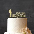thumbnail image 2 of You Are My Greatest Adventure Personalized Rustic Wooden Cake Topper Custom Cake Topper Cake Decoration 7-8 Inches Wide, 2 of 3