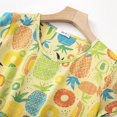 thumbnail image 4 of Kcodviy Chemise de Nuit en Coton pour Femme, Vêtement de Nuit, Chemises de Nuit en Coton pour Femmes, Sans Manches, Manches Courtes, Chemise Décontractée, Chemises de Nuit pour Femmes à Manches Courtes, Robe de Nuit Imprimée, 4 of 4
