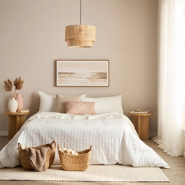 Bouclair Landie White Duvet Cover Set King