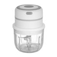 thumbnail image 1 of Amdohai Electric Mini Garlic Chopper Food Slicer Portable Garlic Grinder Blender Food Processor For Pepper Chili Vegetable Nuts Meat 300ML USB Rechargeable, 1 of 8