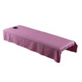 thumbnail image 3 of Drap de Lit de SPA Salon Housse de Table de Massage Cirage avec Trou 80x190cm Doux -, 3 of 7