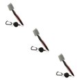 thumbnail image 4 of Redempat Brosse de Club de Golf en Acier Inoxydable Portable Couleur Unie Brosses à Chaussures Rose avec Couvercle 3 Ensembles, 4 of 6