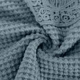 thumbnail image 4 of Hauts Décontractés Amples Liquidation Femmes Tuniques en Tricot Hauts de Printemps Chandails à Manches Longues Blouse à Col Rond en Dentelle Crochet Tenues Décontractées Mode 2025 Tenues Confortables et Tendance Nouveau Bleu TTG, 4 of 7