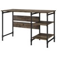 thumbnail image 1 of Ameriwood Home Carter Single Bureau sur Pied en Rustique, 1 of 6