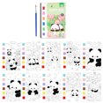 thumbnail image 3 of RKSTN Drawing Bookmark Watercolor Coloring Notebook Exploring Space Office Supplies, 3 of 5