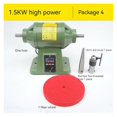 thumbnail image 2 of 1.5KW Desktop Polishing Machine, High-speed Stone Grinder DIY Woodworking Jade Jewelry Bench Lathe Machine Grinding Machine ,Small Noise, 2 of 7