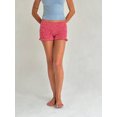 thumbnail image 3 of SUNSIOM Women's Shirred Shorts Casual Elastic Waist Solid Color Ruffled Short Pants for Summer, 3 of 7