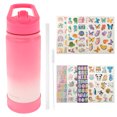 thumbnail image 1 of Grusce Bouteille d'Eau pour Enfants avec Couvercle à Paille 500 ml Bouteille d'Eau Isolée avec Poignée Bouteille d'Eau en Acier Inoxydable à Isolation sous Vide Bouteilles d'Eau sous Vide Étanches Réutilisables à Double Paroi sous Vide pour Enfants, 1 of 9