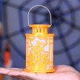 thumbnail image 3 of MesaSe Halloween Decorations Handheld Lamp Lantern with Spider/Castle Silhouette, 3 of 6