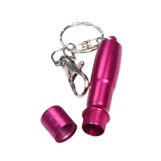 Siruishop Pool Tip Tool Billiard Accessories with Lid Lightweight Practical with Tip Case Pink