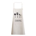 thumbnail image 2 of Vaidha Wipable Apron Suitable For Women's Fashionable Home Kitchen Cute Japanese Cooking Apron Work Clothes, 2 of 2