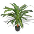 thumbnail image 1 of vidaXL Artificial Dracaena Plant with Pot 90 cm Green, 1 of 2