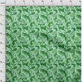 thumbnail image 4 of oneOone Tissu en Rayonne Vert Tissu Abstrait pour Robe Tissu Imprimé Tissu au Mètre 56 Pouces de Large, 4 of 4