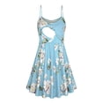 thumbnail image 1 of Robe d'Allaitement, Robe de Maternité pour l'Allaitement avec Accès Discret, Robe Décontractée Sans Manches à Col Rond en Polyester Léger, pour la Grossesse et le Confort Post-Partum, 1 of 5
