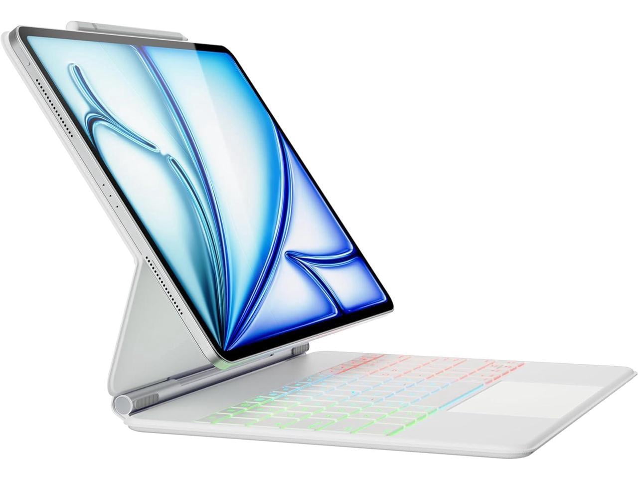 Magic Keyboard Case for iPad Air 13 inch M2 2024, iPad Pro 12.9