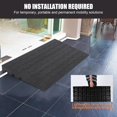 thumbnail image 4 of Heavy Duty Rubber Curb Ramp - 15 Ton (33,000 lbs) Capacity Car Ramp, 4.1" Rise Height Driveway Curb Ramps, Durable Rubber Bridge Threshold Ramp for Loading Dock, Garage & Sidewalk, 4 of 5