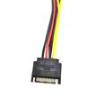 thumbnail image 1 of SATA Power Cable Y Splitter Computer SATA 15-pin Cord splitter ;SATA 1-drag-2 Adapter Hard Disk Accessory, 1 of 6