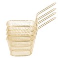 thumbnail image 4 of Filfeel French Fries Strainer, Fry Basket, 4Pcs For Chips, Fries, Shrimps, Wedges Various Cooking Functions, 4 of 8
