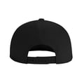 thumbnail image 2 of ZICANCN Alphabet R Pattern Baseball Caps, Trucker Hats for Men And Women, Adjustable Breathable Flat Caps, Black, 2 of 6