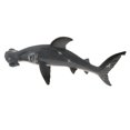 thumbnail image 4 of HILABEE Figurines d'Animaux Imperméables en Plastique Figurines Marines Modèles Requins Gris, 4 of 8