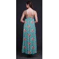 thumbnail image 2 of Bimba Robe Longue pour Femmes en Rayonne à Imprimé Floral Chic Bohème d'Été Maxi de Plage - XX-Grand, 2 of 5