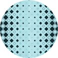 thumbnail image 1 of Ahgly Company Machine Washable Indoor Round Transitional Aquamarine Stone Green Area Rugs, 4' Round, 1 of 7