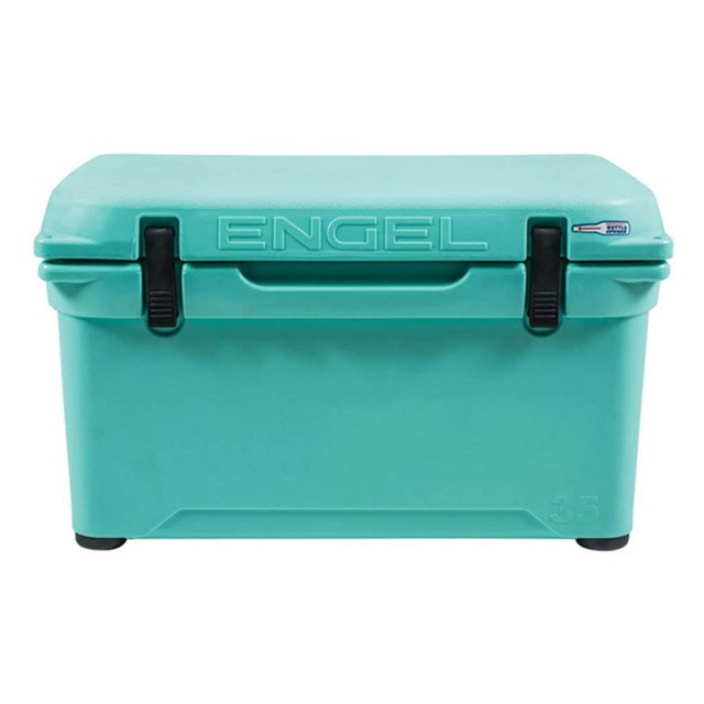ENGEL 35 Qt 42 Can High Performance Roto Molded Ice Cooler, SeaFoam