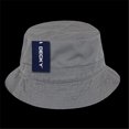 thumbnail image 1 of Decky 961-PL-GRY-07 Polo Bucket Hat, Grey - Large & Extra Large, 1 of 1