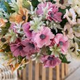 thumbnail image 4 of Artificial Flowers Faux Flowers Artificial Flower Bouquet Fake Flowers Imitation Flower Home Decoration Wedding Handheld Flower Wall Artificial Flower, 4 of 8