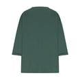 thumbnail image 4 of AherBiu Plus Size T Shirts for Women V Neck Loose Comfy Basic Tees Summer Workout Oversized Tshirt Tops, 4 of 6