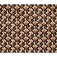 thumbnail image 4 of oneOone Cotton Flex Rust Brown Fabric Chevron Geometric Sewing Craft Projects Fabric Prints By Yard 40 Inch Wide, 4 of 4