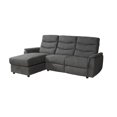 thumbnail image 4 of Topline Home Furnishings 2-piece Sectional with Left Side Storage Chaise, Grey, 4 of 5