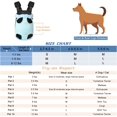 thumbnail image 2 of ORUYROP Pet Carrier Backpack Adjustable Dog Cat Front Backpack, Dog Travel Backpack Legs Out Easy-Fit for Traveling Hiking Camping for Small Medium Dogs Cats and Rabbits (M, B-Sky), 2 of 6