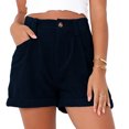 thumbnail image 2 of Birdeem Shorts pour Femmes Unis avec Poches Tenue Décontractée Shorts d'Entraînement Pantalons, 2 of 10
