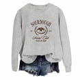 thumbnail image 3 of Chandail de Sport à Col Rond Imprimé pour Femme à Manches Longues, Chandail Molletonné Décontracté, Doux et Confortable, Haut Mode pour Tous les Jours, 3 of 3