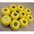 thumbnail image 2 of IBA Indianbeautifulart Set Of 10 Pcs Anchor Cotton Crochet Knitting Thread Tatting Yarn Embroidery Ball, 2 of 6