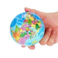 thumbnail image 3 of Squishy Squeeze World Map Globe Palm Ball Slow Rising Stress Reliever Kids Toys, 3 of 7